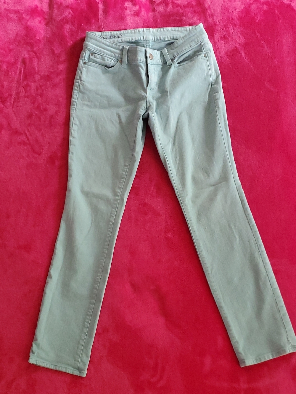 Ann Taylor Light Aqua Blue Jeans
